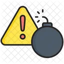 Threat Bomb Risk Icon