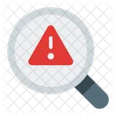 Threat Detection Incident Response Monitoring Icon