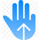 Three Fingers Swipe Icon
