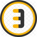 Three Count Counting Icon