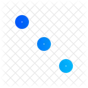 Three Dots Points Diagonal Ii Ui User Interface アイコン