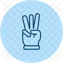 Three Finger Pentaglow Icon