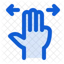 Three Finger Move Icon