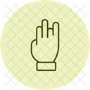 Three Finger Pentaglow Icon