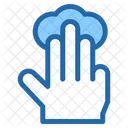 Tap Hand Hands And Gestures Icon