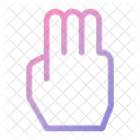 Three Fingers Icon