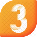 Three Background Hand Icon