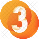 Three Background Hand Icon