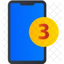 Three Notification  Icon