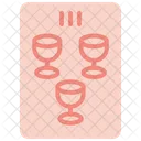 Three Of Cups Celebration Tarot Icon