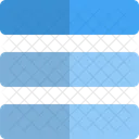 Three row layout  Icône
