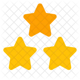 Three Star  Icon