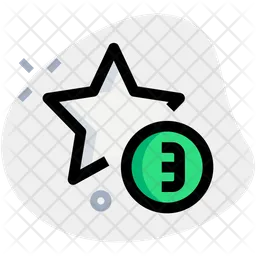 Three Star  Icon