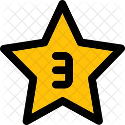 Three Star  Icon