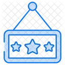 Three star board  Icon