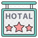 Hotel Threestar Board Icon