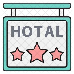 Three Star Hotel  Icon