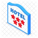 Three Star Hotel  Icon