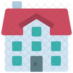 Three Story House  Icon