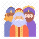 Three Wise Men Wise Man Gaspar Icon