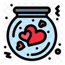 Bottle Flask Heart Icon