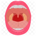 Throat Lips Teeth Icon