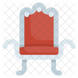 Throne Icon - Download in Flat Style