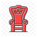 Throne Chair King Icon