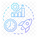 Throughput Capacity Management Metric Icon