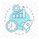 Throughput Capacity Management Metric Icon