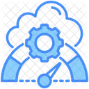 Throughput Speed Data Icon