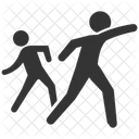 Throw Protester Rebel Icon