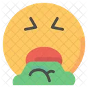 Throw Up Emoji Emot Icon