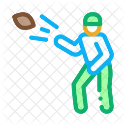 Throwing ball  Icon