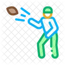 Ball Player Rugby Icon
