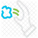 Throwing Trash Disposal Icon