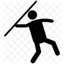 Throwing Javelin Game Icon