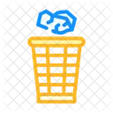 Throwing Dustbin Trash Bin Icon
