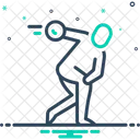 Throwing  Icon