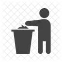 Throwing Litter Icon