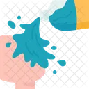 Throwing Water Splash Icon