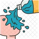 Throwing Water Splash Icon
