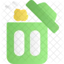 Throwing Trash Disposal Icon