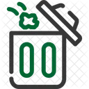 Throwing Trash Disposal Icon