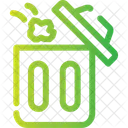 Throwing Trash Disposal Icon