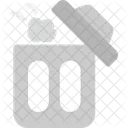 Throwing Trash Disposal Icon