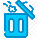 Throwing Trash Disposal Icon