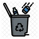 Throwing Trash Garbage Trash Icon
