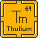 Thulium Preodic Table Preodic Elements Icono
