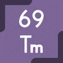 Thulium Periodic Table Chemistry Icon
